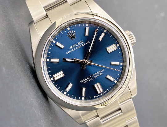 2021 Oyster Perpetual BLUE DIAL 126000 Full Set