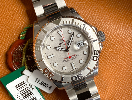 2003 Yacht-Master 16622 Platin Bezel Full Set NOS