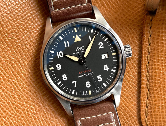 2021 Spitfire Automatic IW326803 Black Dial Full Set