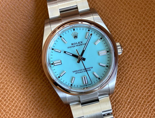 2023 Oyster Perpetual 126000 Tiffany Full Set Stickered NEW