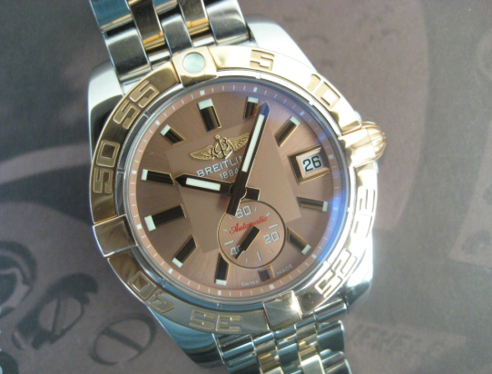 Galactic 36 Steel/PINK gold C37330