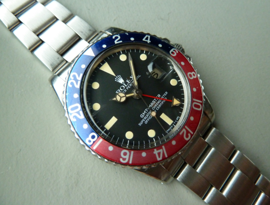 1977 Gmt Master 1675 Pepsi UNPOLISHED
