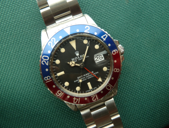 1970 Gmt Master Pepsi 1675 FULL SET