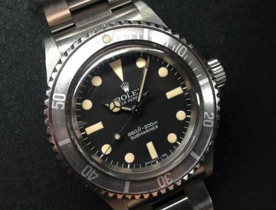 1978 Submariner 5513 MAXI MK1 Rolex Service 2015