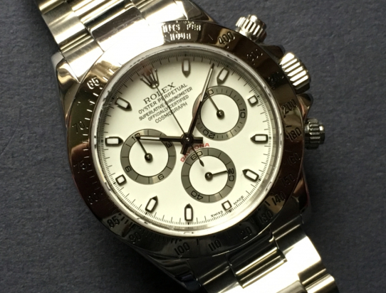 2002 Daytona 116520 Panna Box and Papers and Rolex service 2016
